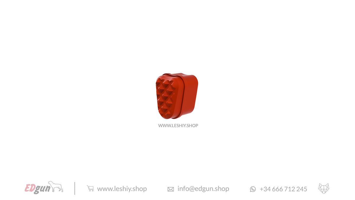 Red insert for the Buttpad in Leshiy 2