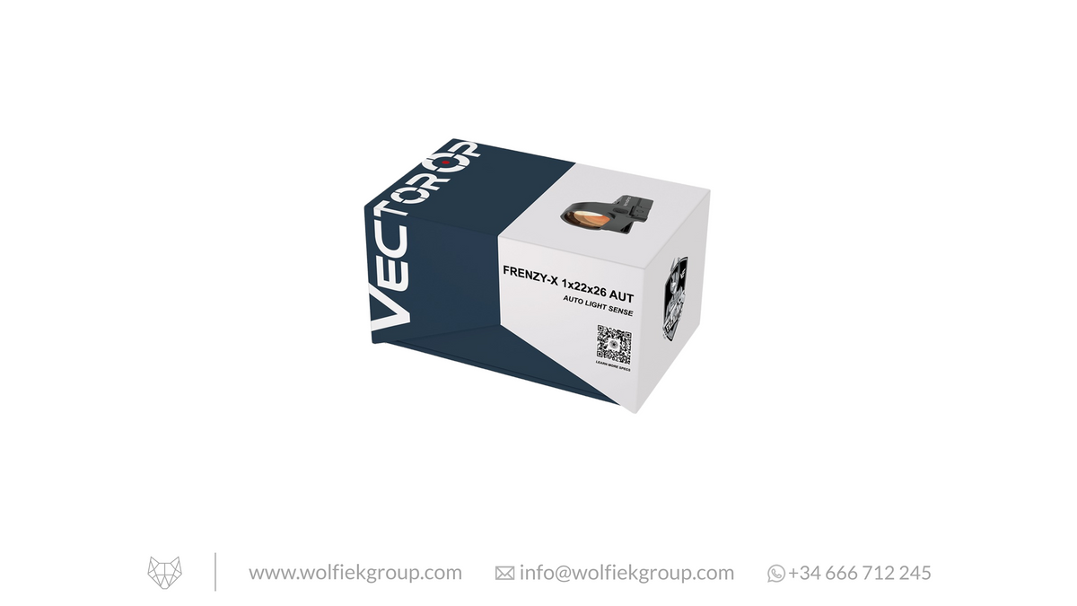 Vector Optics Frenzy-X 1x22x26 AUT Red Dot Auto Light Sensor