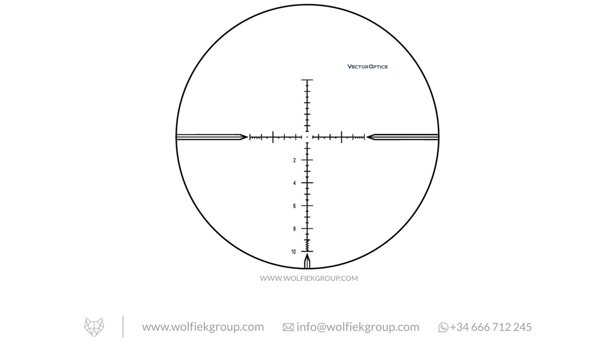 Vector Optics Taurus Riflescope - 4-24x50 FFP