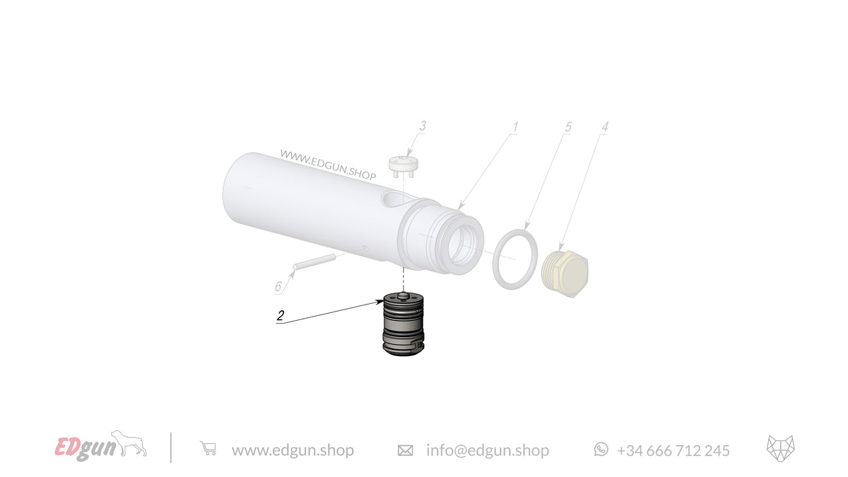 Leshiy 2 · Spare Parts: APEX Regulator LSA282500