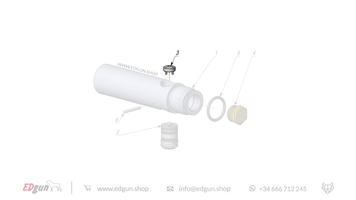 Leshiy 2 · Spare Parts: APEX Regulator LSA282500