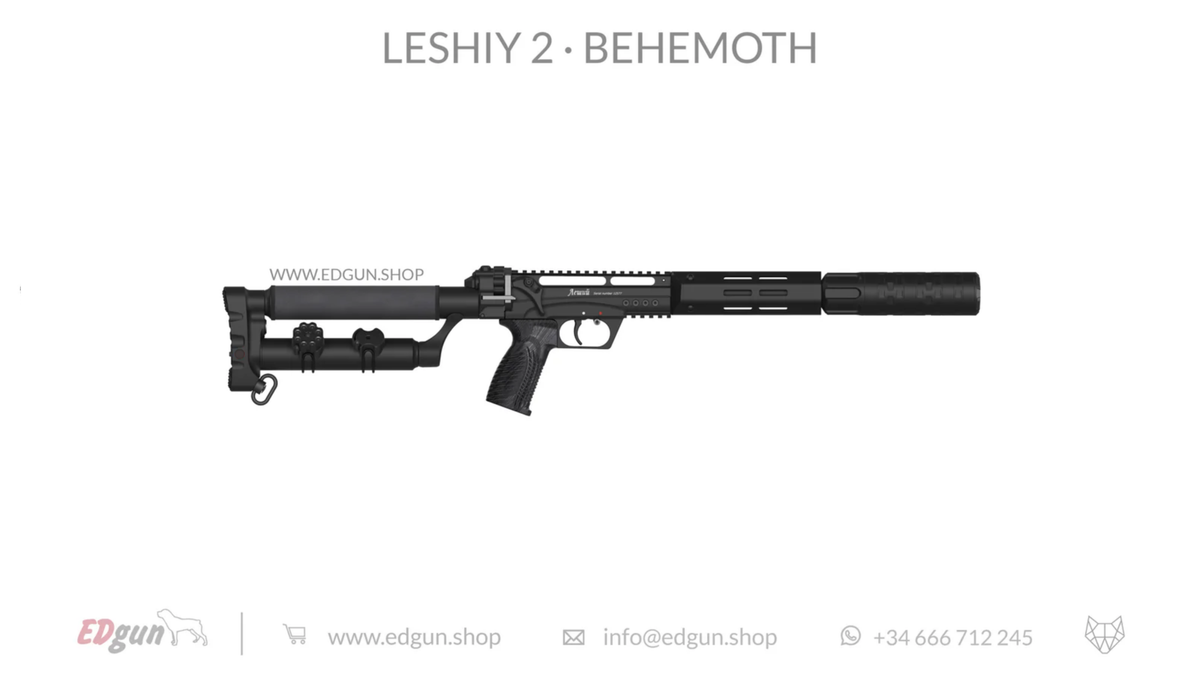 EDgun · Leshiy 2 · Behemoth Reflex · All Black