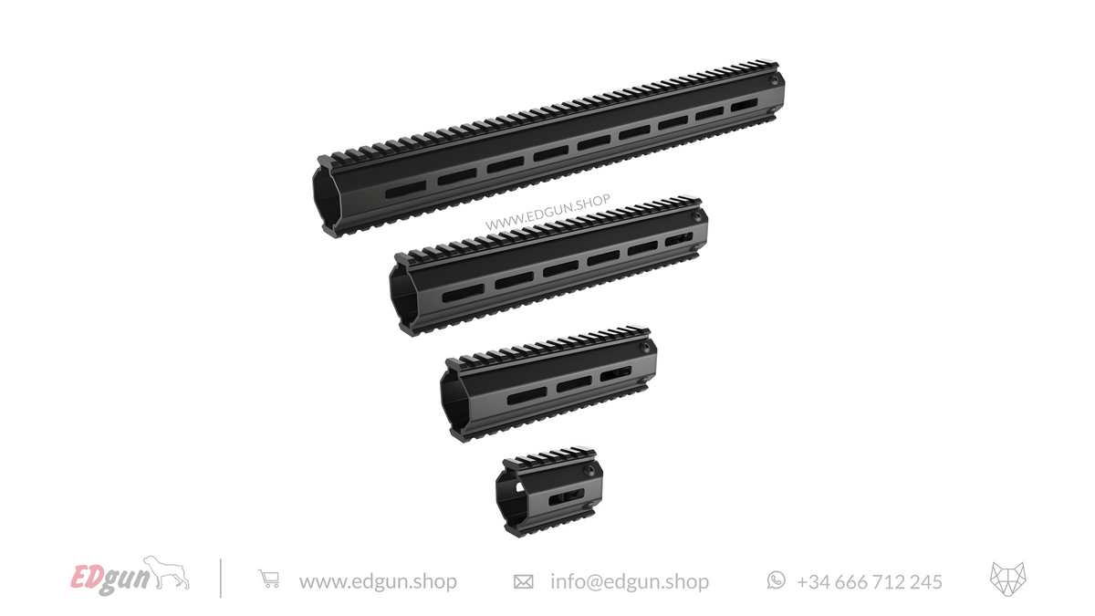 Picatinny Handguards for Behemoth QD Silencers