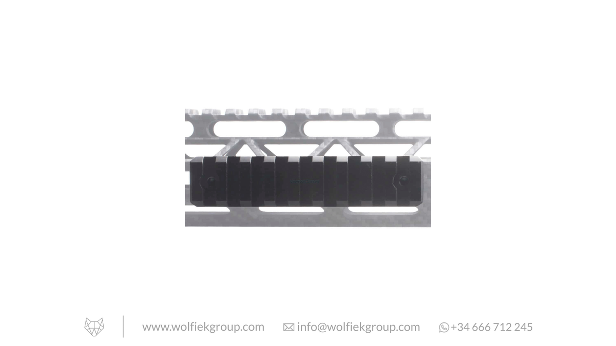 MLOK 4 Inch Hand-guard Spare Rail