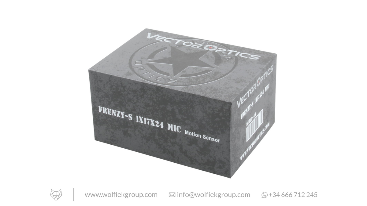 Vector Optics · Frenzy-S 1x17x24 MIC Pistol Red Dot · SCRD-43