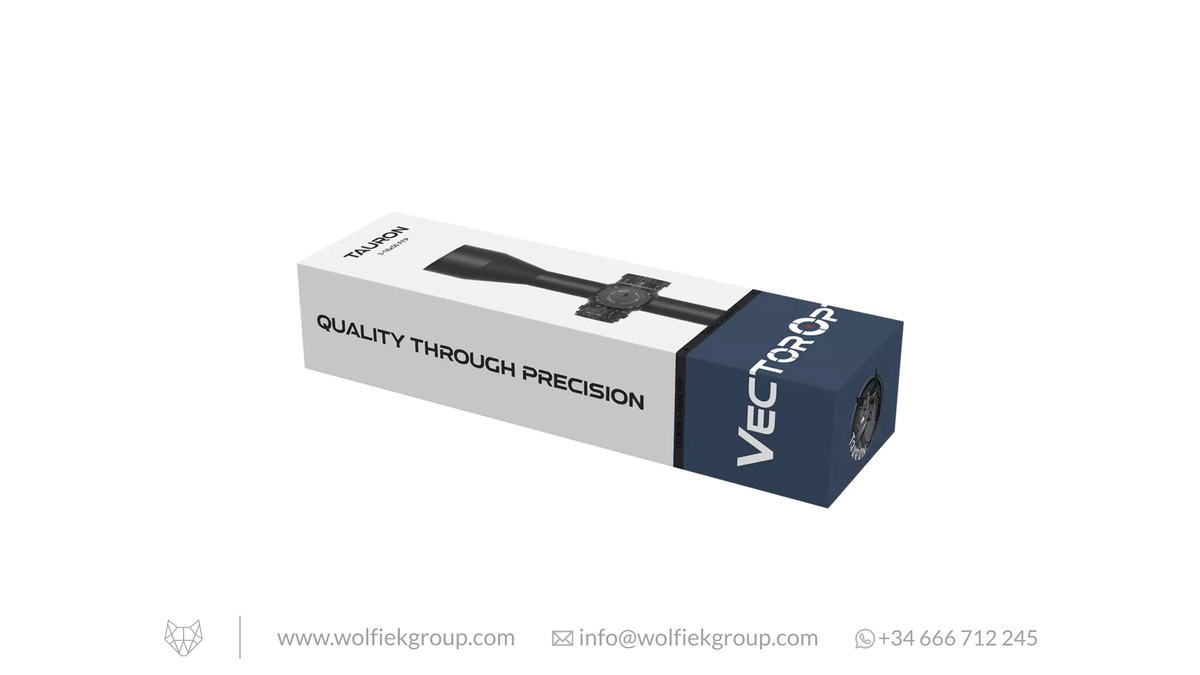 Vector Optics Tauron Riflescope -  3-18x50 GenII