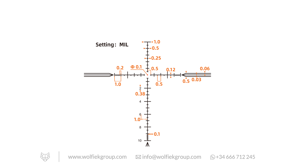 Vector Optics Tauron Riflescope -  3-18x50 GenII