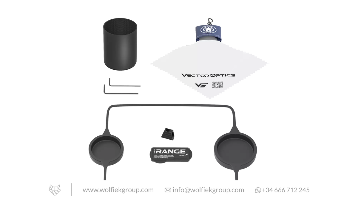 Vector Optics Tauron Riflescope -  3-18x50 GenII