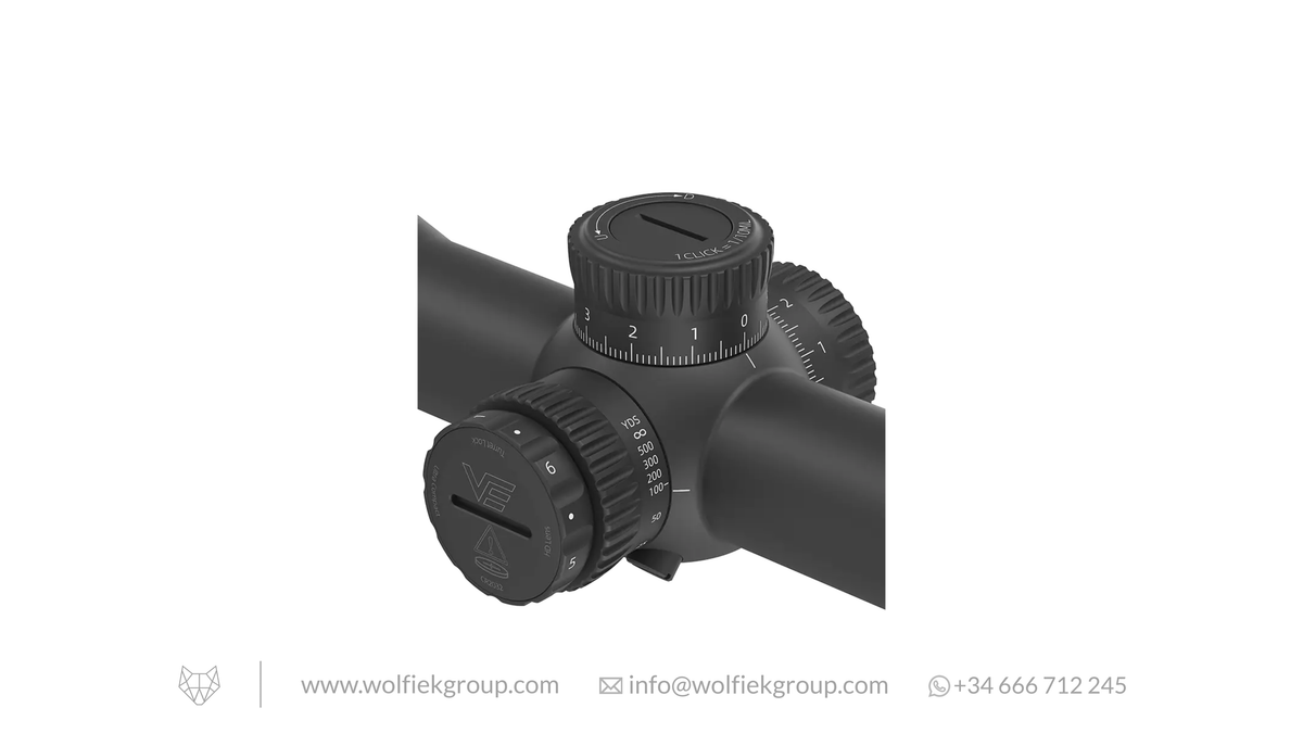 Vector Optics Veyron Riflescope - 6-24x44 HD CTR FFP GenII