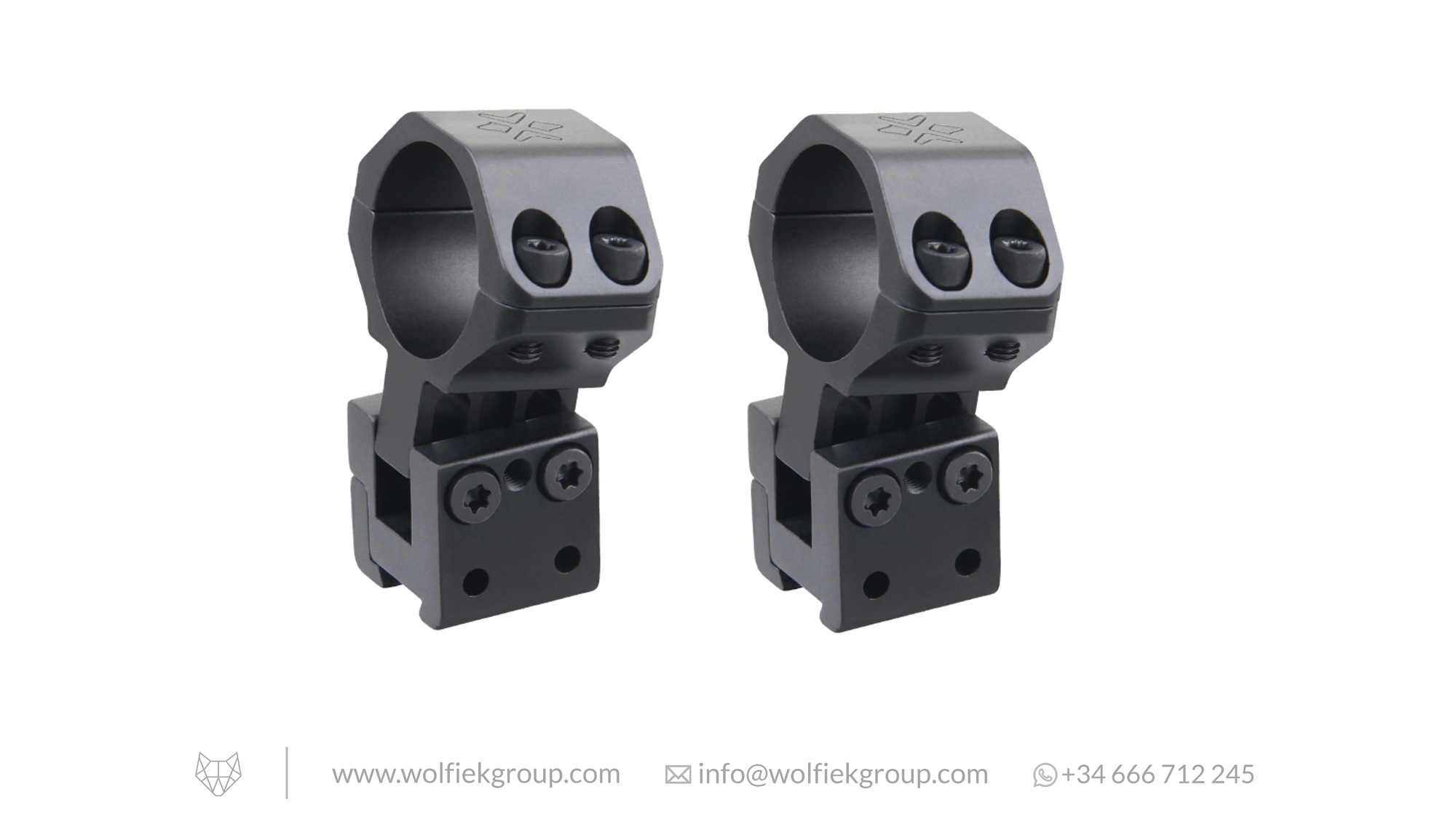 Vector ópticas adjustable scope mounts 25.4mm