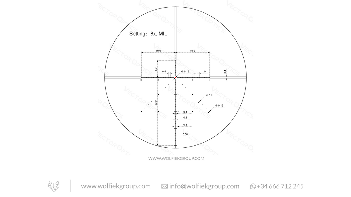 Vector Optics · Veyron · 2-8x32 IR SFP