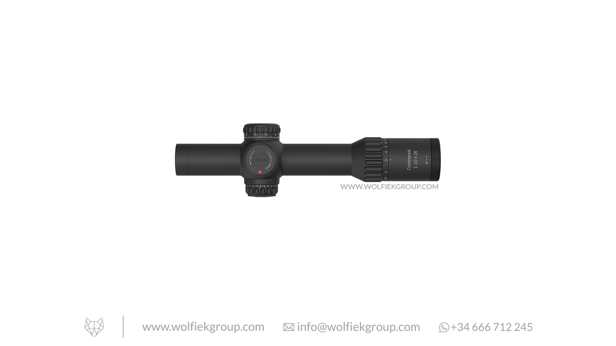 Vector Optics · Continental · x10 1-10x28 ED VET-CTR FFP