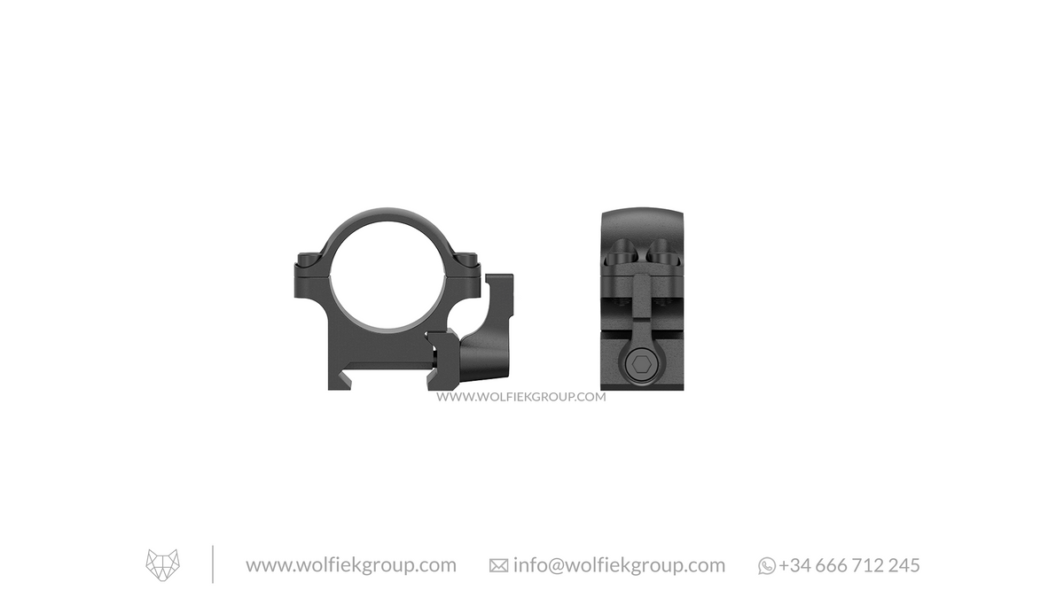 Vector Optics · Scope Mounts · Weaver · QD Low · Steel · 25.4mm