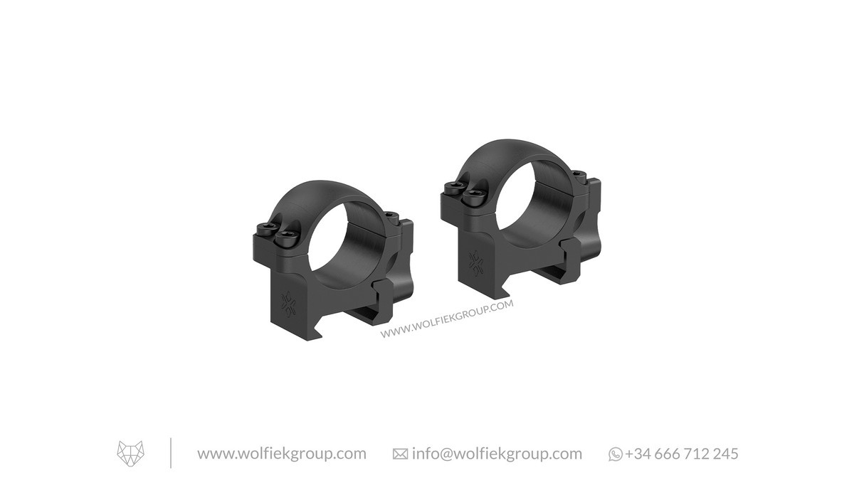 Vector Optics · Scope Mounts · Weaver · QD Low · Steel · 25.4mm