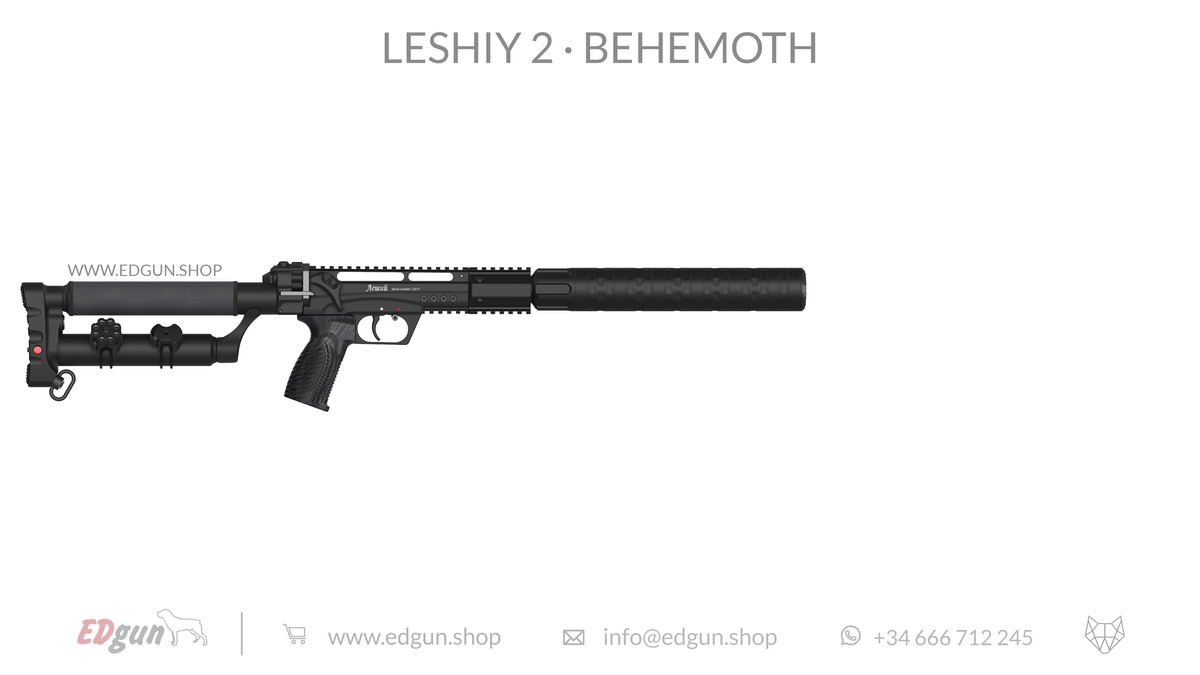 EDgun · Leshiy 2 · Behemoth Picatinny · All Black