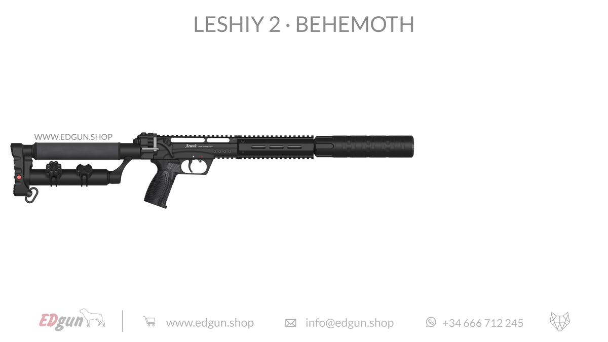 EDgun · Leshiy 2 · Behemoth Picatinny · All Black