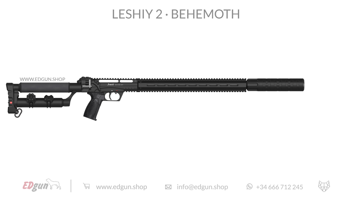 EDgun · Leshiy 2 · Behemoth Picatinny · All Black