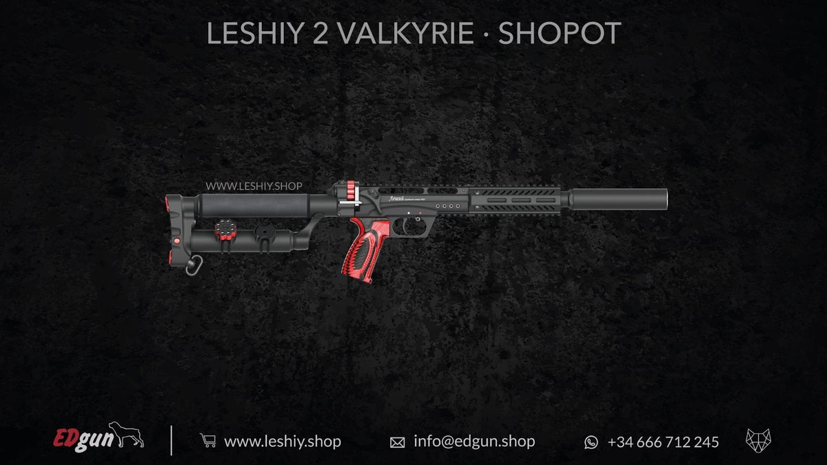EDgun · Leshiy 2 · Valkyrie · Shopot Suppressor