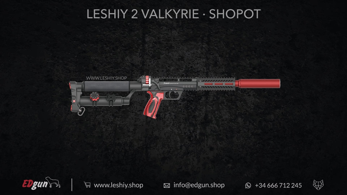 EDgun · Leshiy 2 · Valkyrie · Shopot Suppressor
