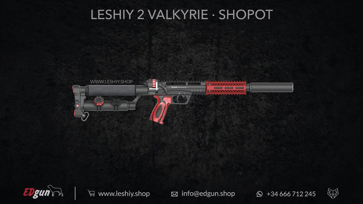 EDgun · Leshiy 2 · Valkyrie · Shopot Suppressor