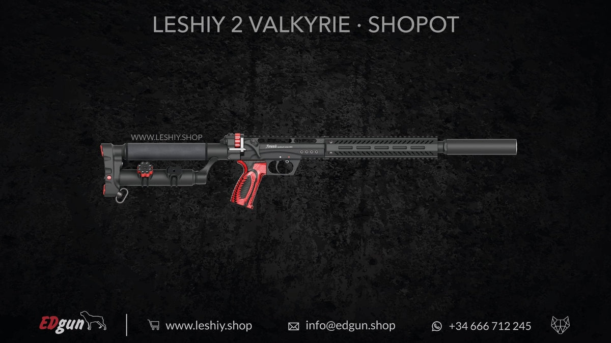 EDgun · Leshiy 2 · Valkyrie · Shopot Suppressor