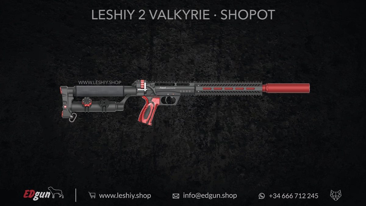 EDgun · Leshiy 2 · Valkyrie · Shopot Suppressor