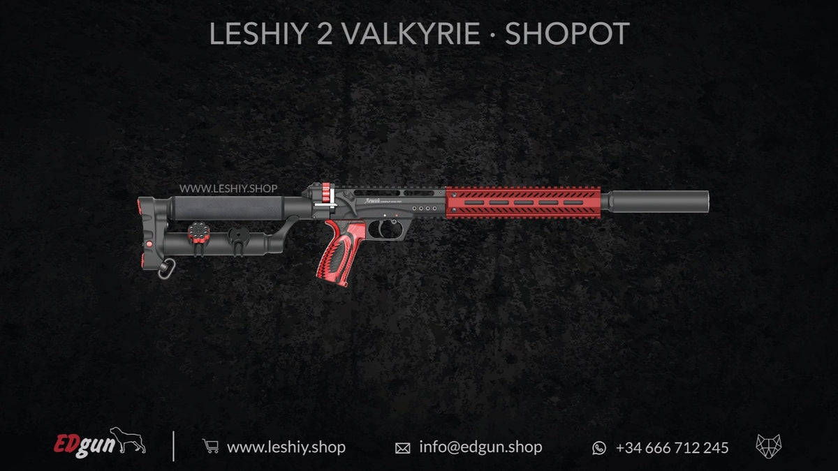 EDgun · Leshiy 2 · Valkyrie · Shopot Suppressor