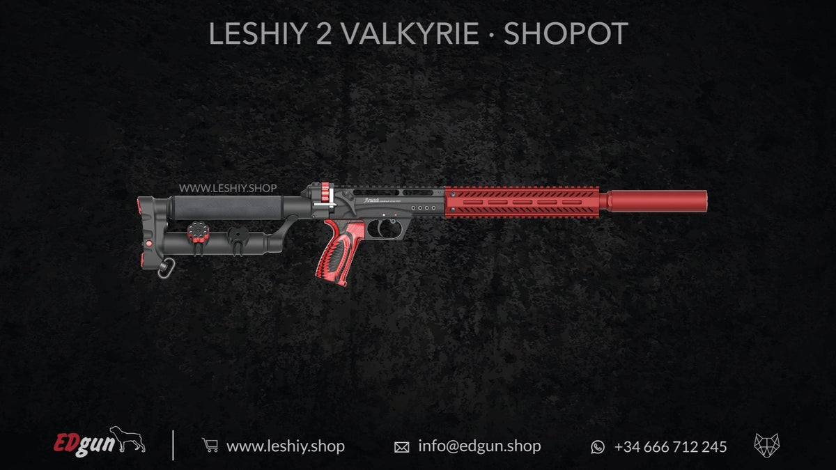 EDgun · Leshiy 2 · Valkyrie · Shopot Suppressor