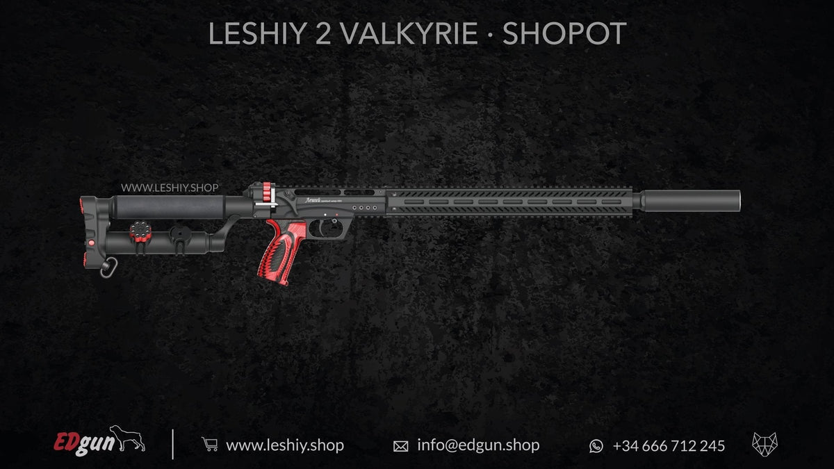 EDgun · Leshiy 2 · Valkyrie · Shopot Suppressor