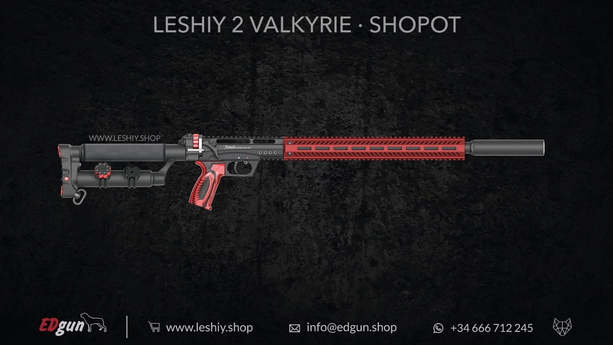 EDgun · Leshiy 2 · Valkyrie · Shopot Suppressor