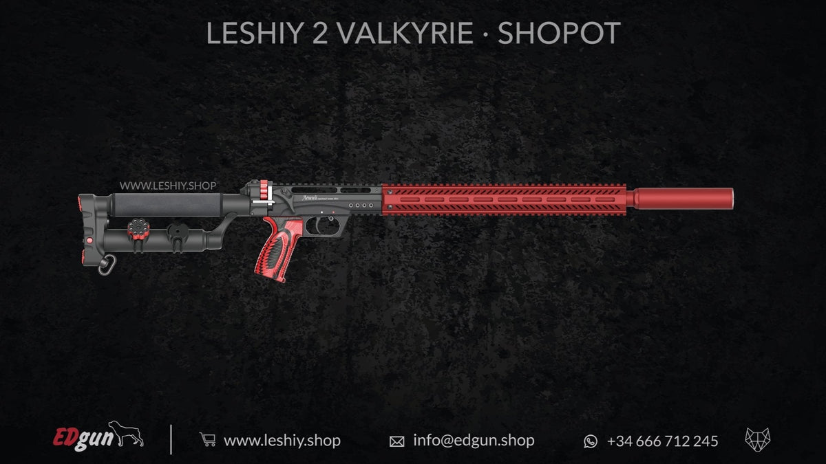 EDgun · Leshiy 2 · Valkyrie · Shopot Suppressor
