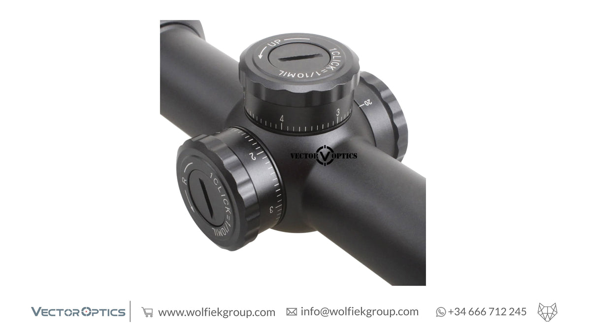 VECTOR OPTICS &lt;br&gt;MARKSMAN &lt;br&gt;3.5-10x44 SFP