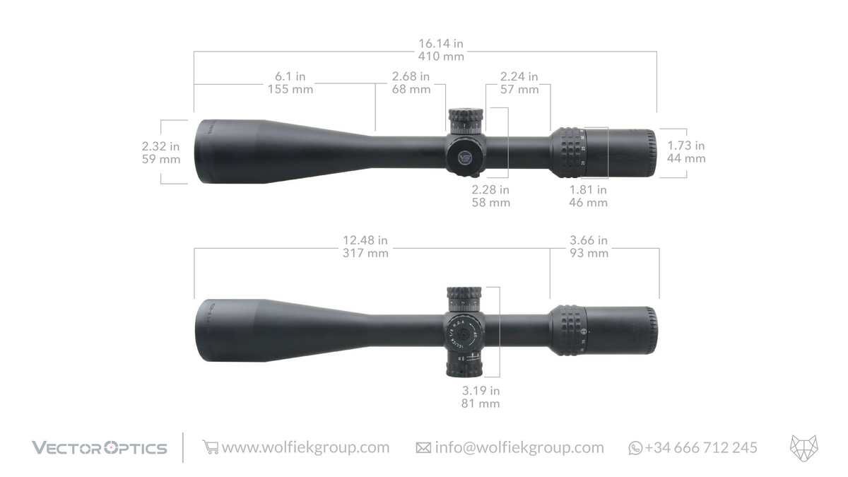 Vector Optics · Sentinel X · 10-40x50 SFP
