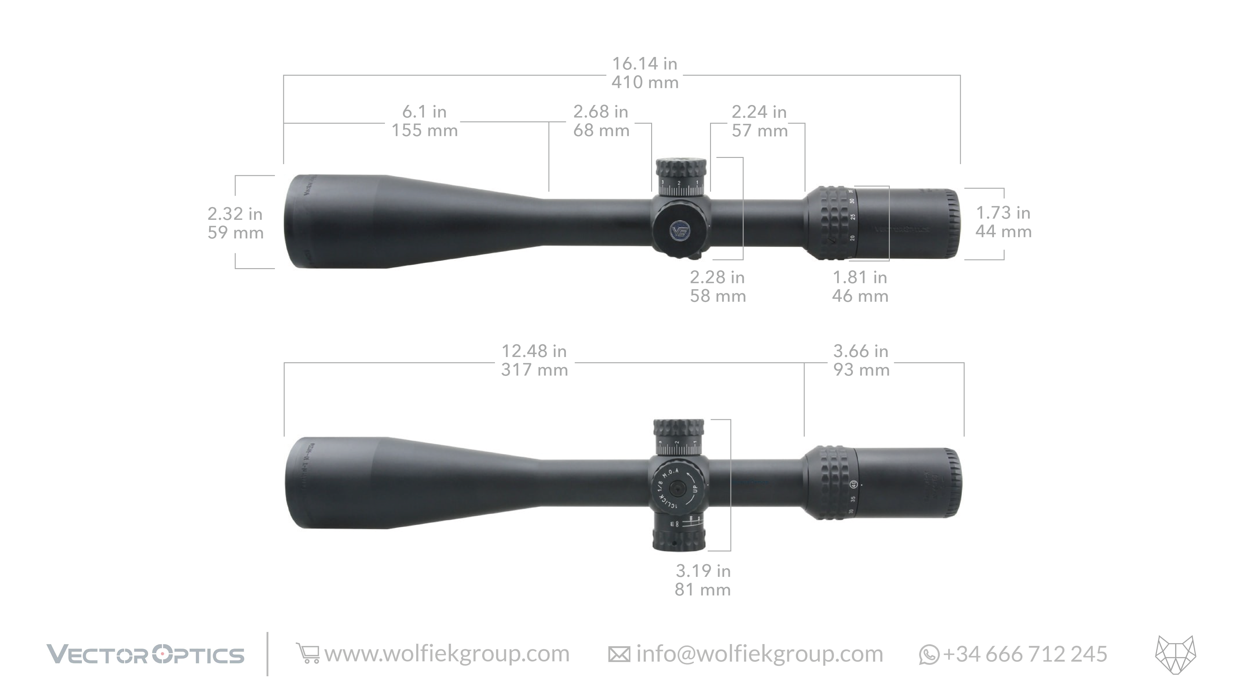 VECTOR OPTICS SENTINEL 10-40x50 - EDGUNLESHIY SHOP