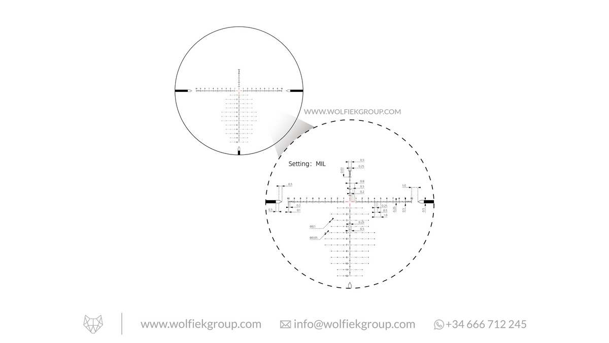 Vector Optics · Taurus · 4-16x44 HD MIL Rifle Scope