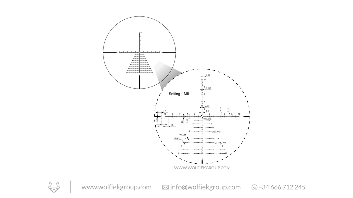 Vector Optics · Taurus Gen II · 3-24x56 ED FFP Rifle Scope