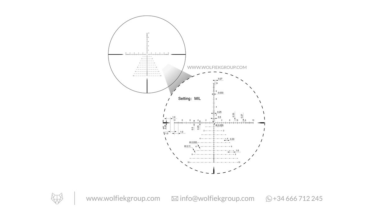 Vector Optics · Taurus Gen II · 4-32x56 ED FFP Rifle Scope