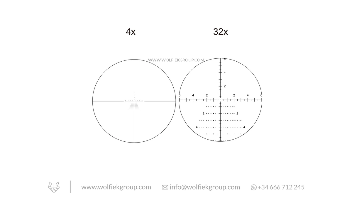 Vector Optics · Taurus Gen II · 4-32x56 ED FFP Rifle Scope