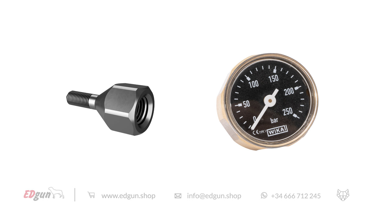 EDgun Regulator Gauge Adapter Leshiy 2