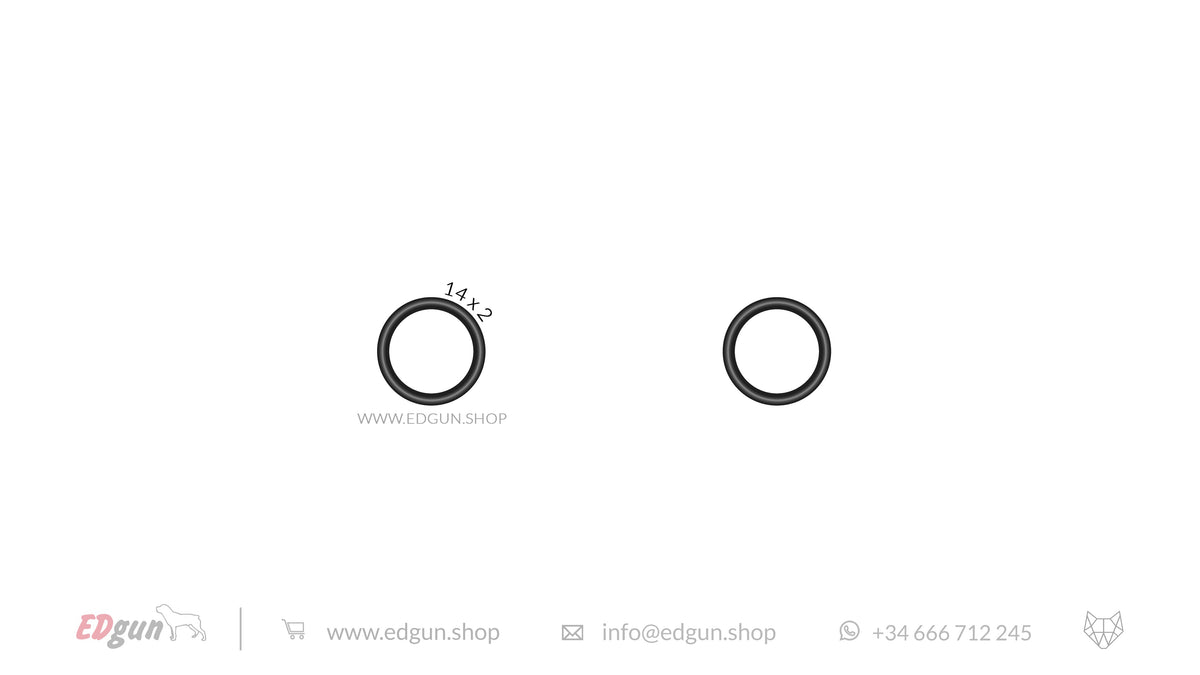 Original O-rings set for Leshiy 2