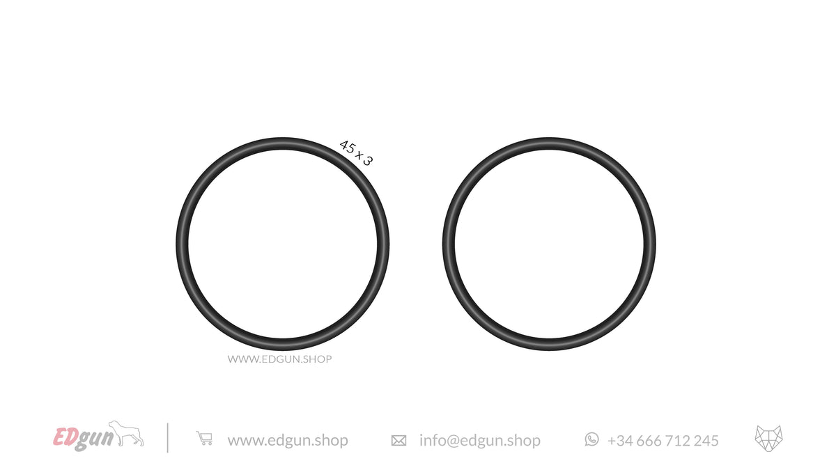 Original O-rings set for Leshiy 2