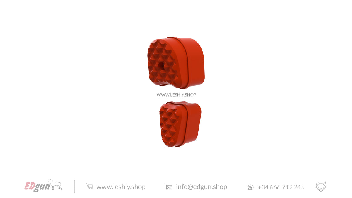 Red inserts for the Buttpad in Leshiy 2
