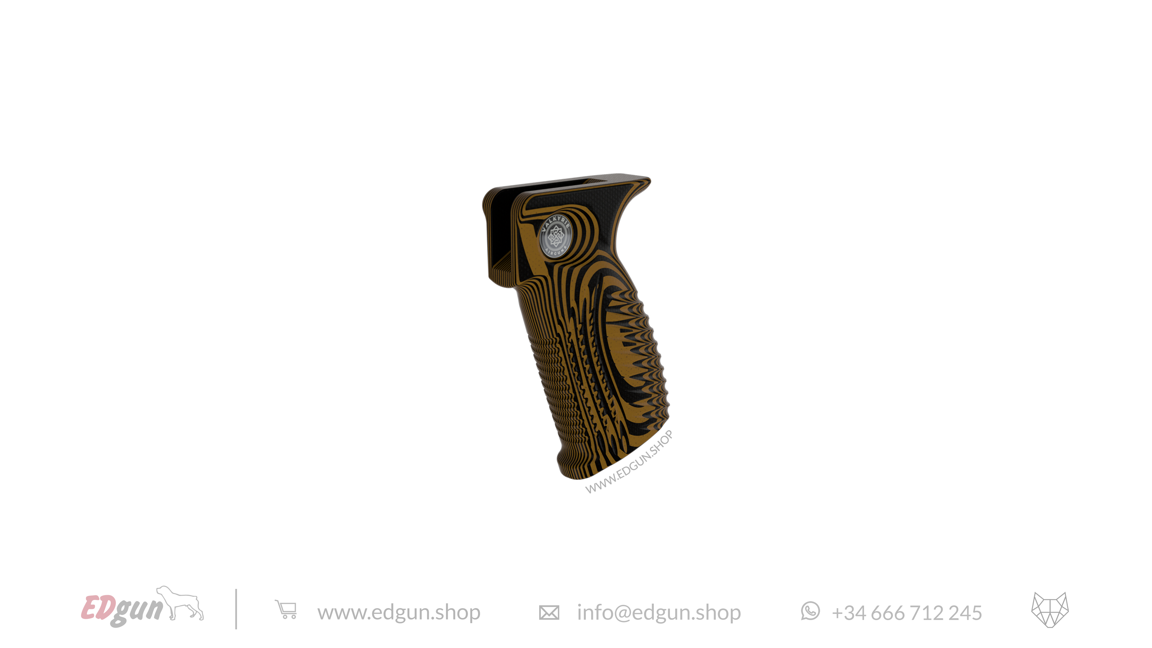 EDgun · Leshiy 2 · Valkyrie · Micarta Grips - EDGUNLESHIY SHOP