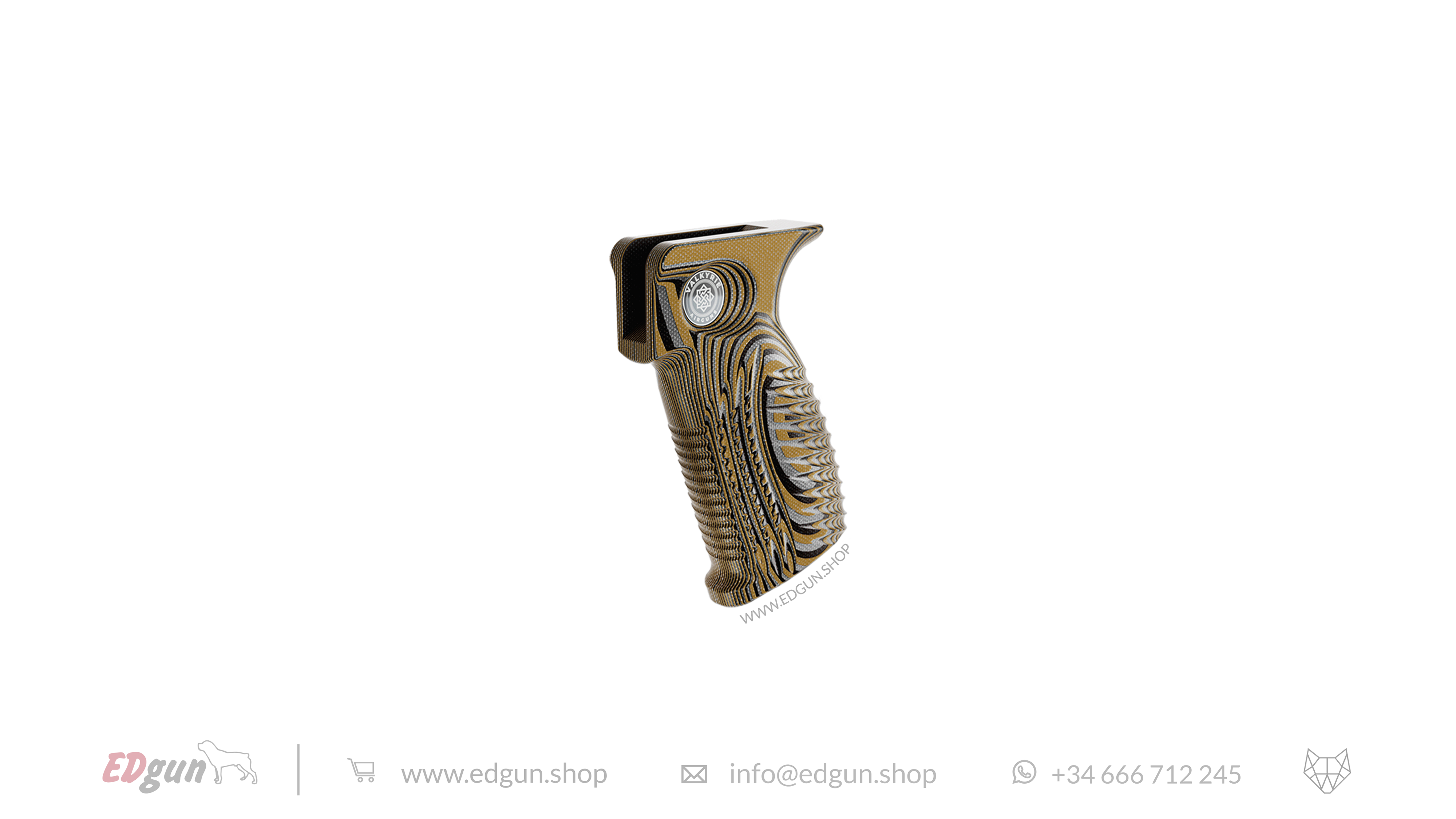EDgun · Leshiy 2 · Valkyrie · Micarta Grips - EDGUNLESHIY SHOP