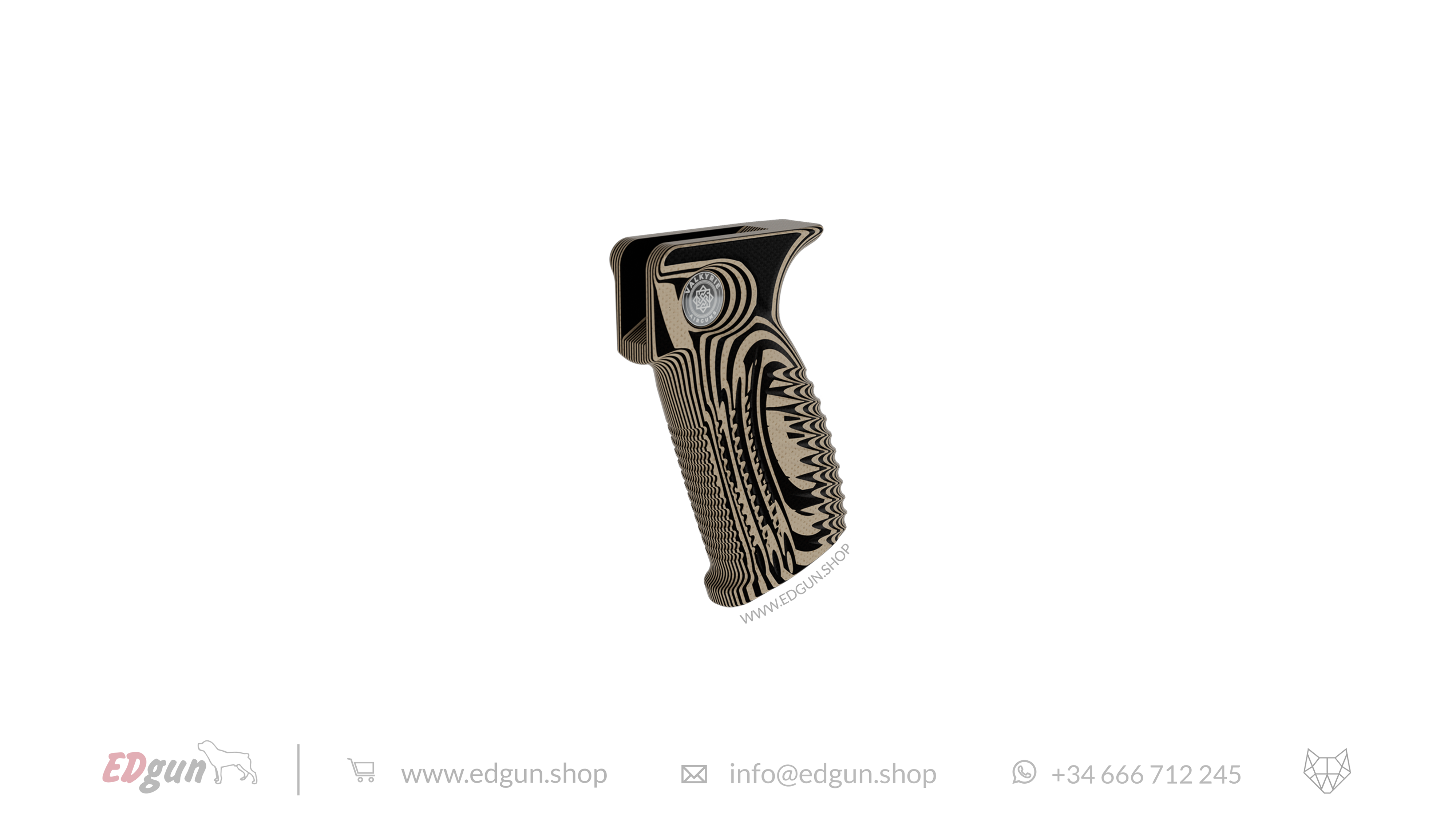 EDgun · Leshiy 2 · Valkyrie · Micarta Grips - EDGUNLESHIY SHOP
