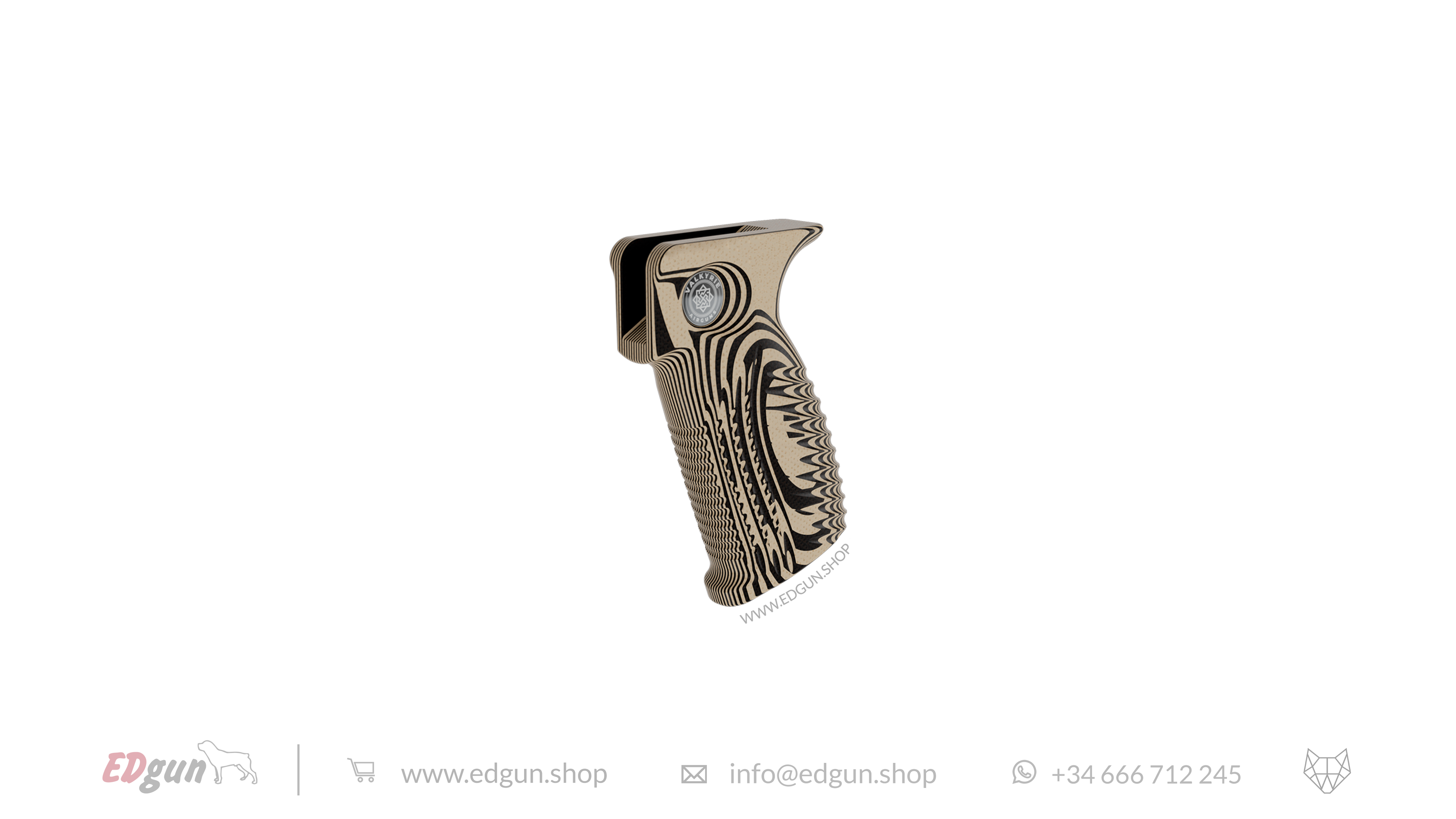 EDgun · Leshiy 2 · Valkyrie · Micarta Grips - EDGUNLESHIY SHOP