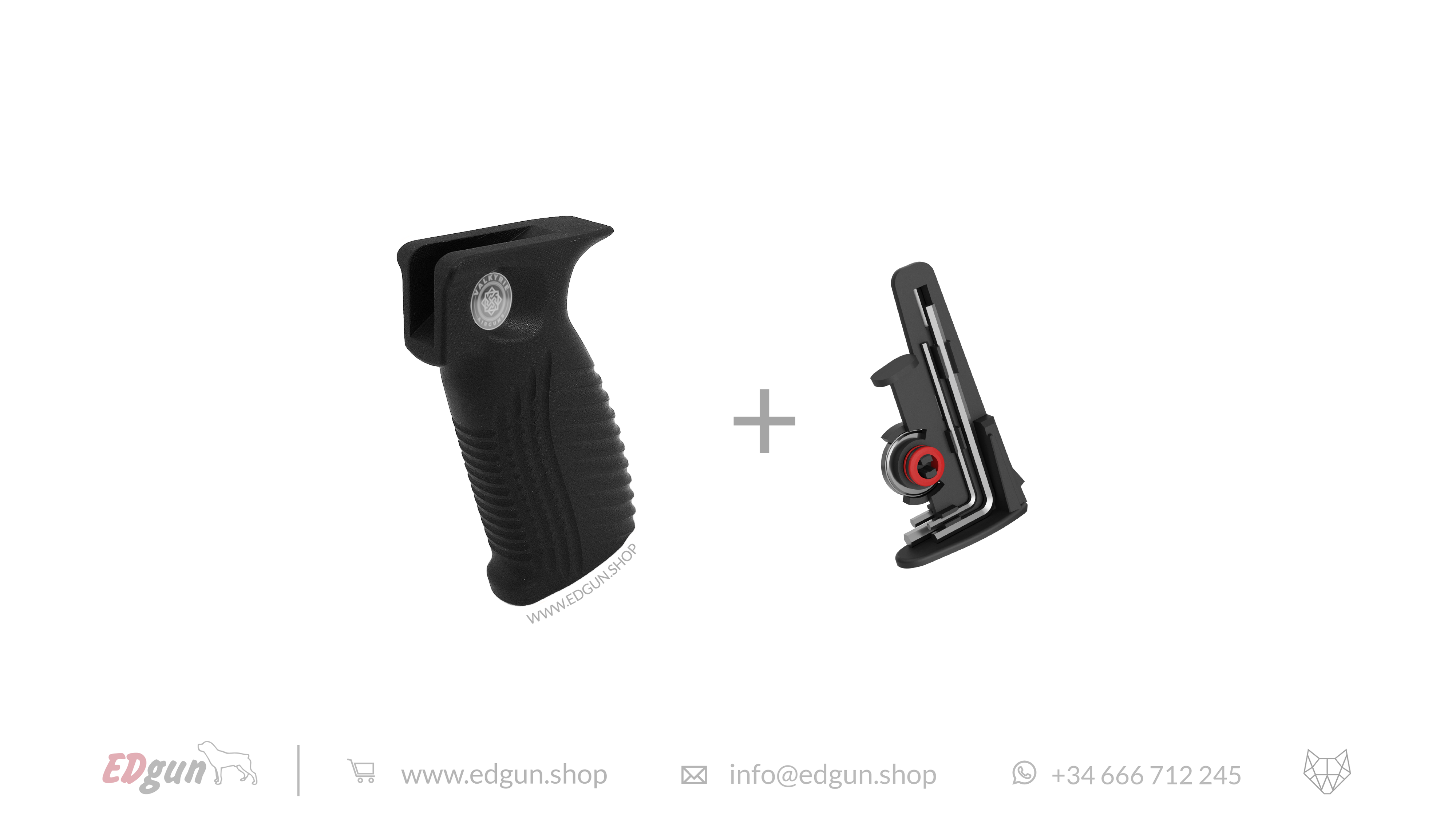 EDgun · Valkyrie · Black Micarta Grips - EDGUNLESHIY SHOP