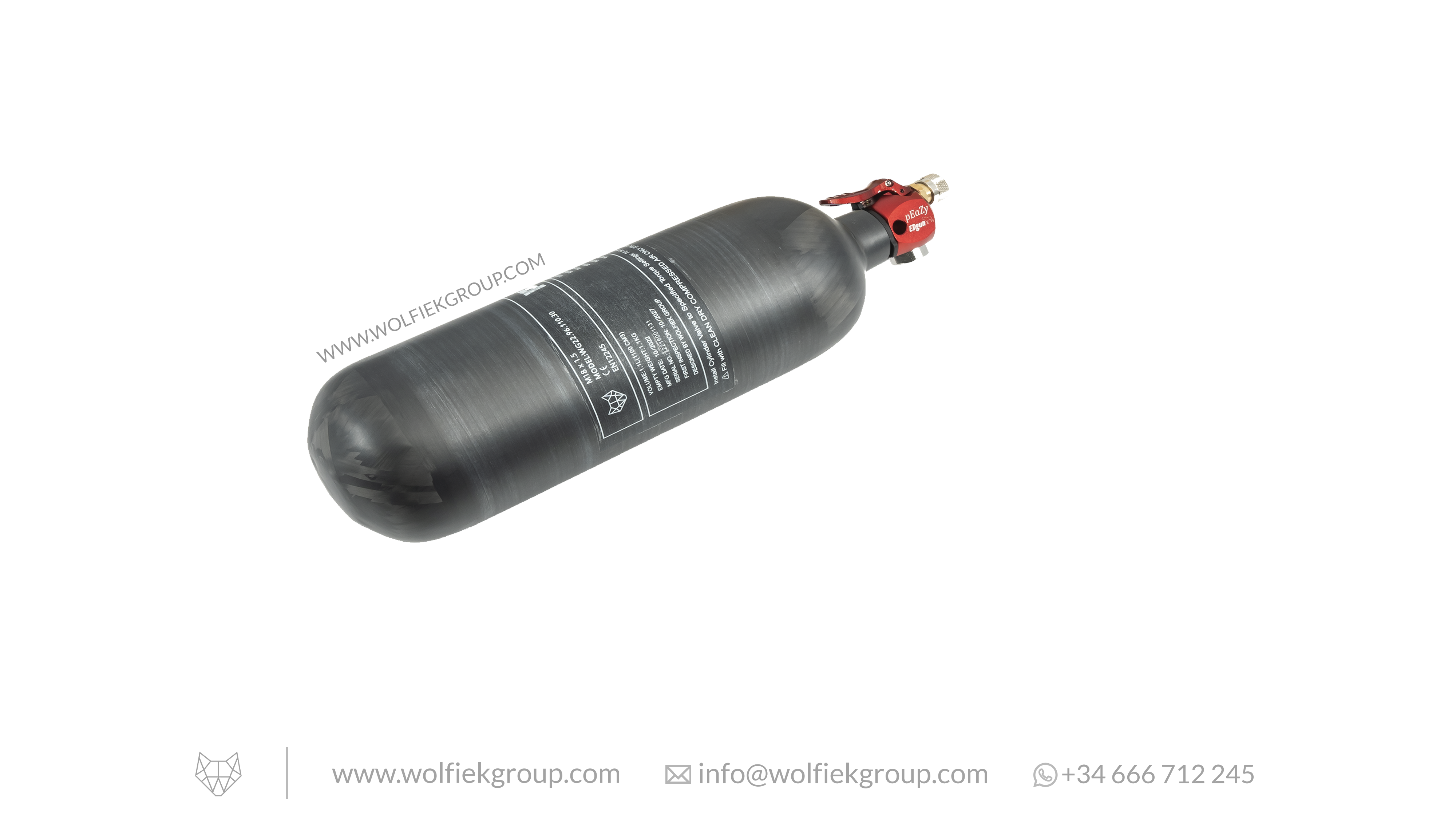 Carbon store fiber bottle
