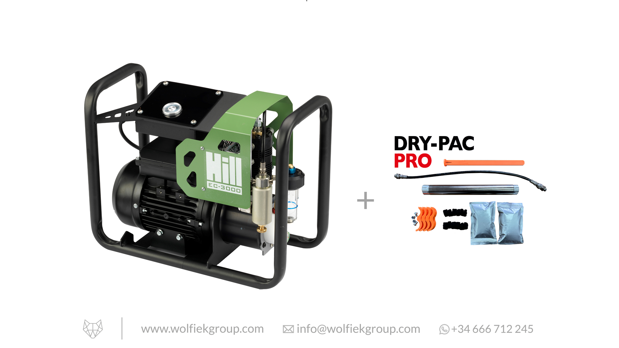 Hill EC-3000 · Compressor 300 bar 4500