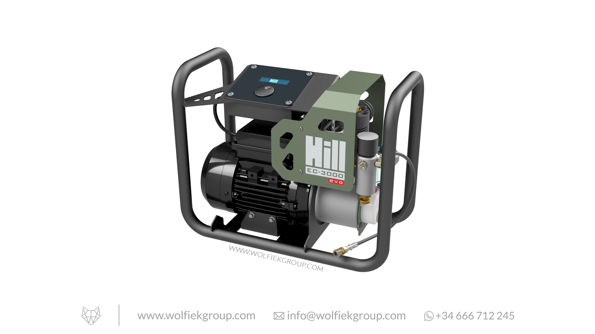 EC 3000 evo The Hill Electric Air Compressor Pump EDGUNLESHIY SHOP